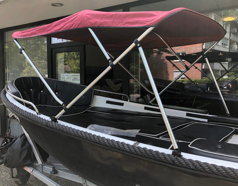 Seatech 3 Bow Bimini Top Alu 185-198cm x 97cm