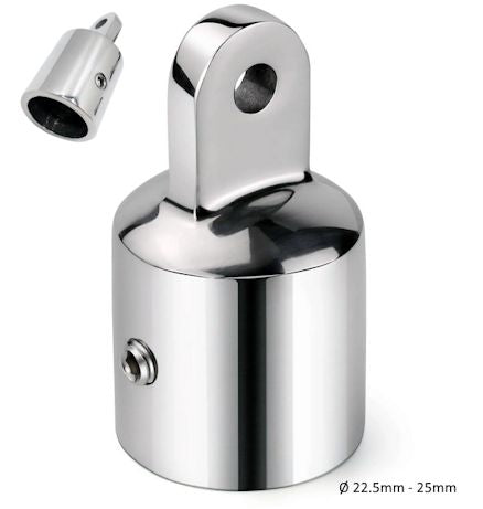 Seatech Bimini end cap - V4A stainless steel - Ø 22.5mm - 25mm