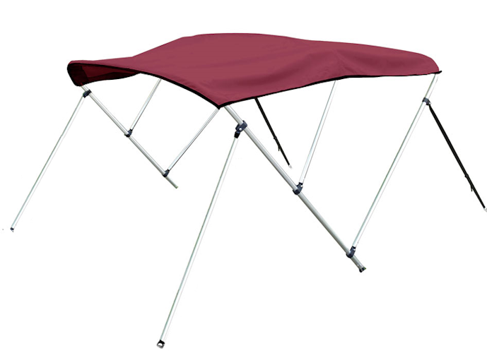 Seatech 3 Bow Bimini Top Alu 137-153cm x 97cm