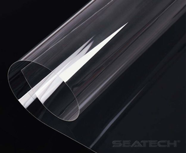 PVC Fenster Folie, UV beständig, glasklar, - 1,0 mm stark