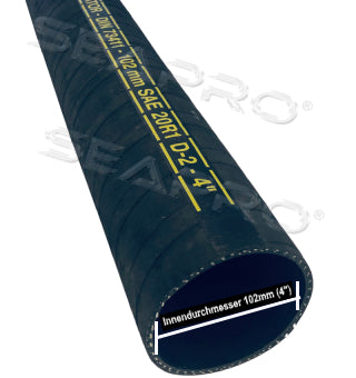 Seapro coolant / exhaust hose 4" inch