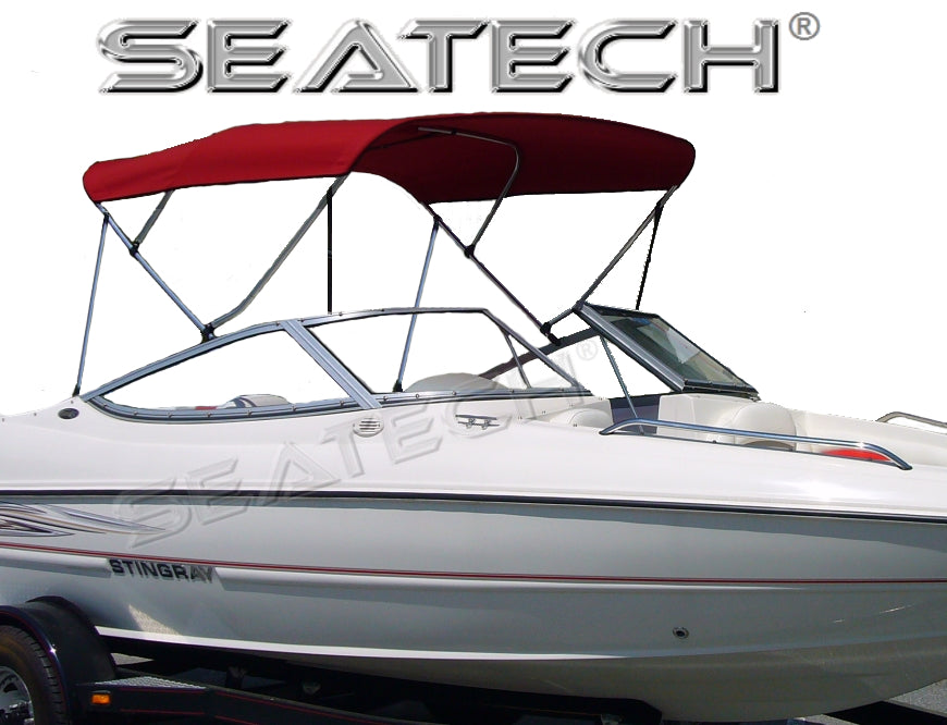 Seatech 3 Bow Bimini Top Alu 155-168cm x 118cm